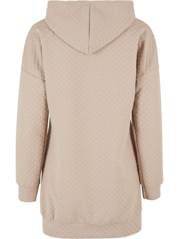 Cloud5ive Cloud5ive Damen Cloud5ive Damen Hoodie mit Diamond Strukturmuster und Kängurutasche in beige