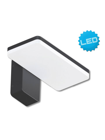 näve LED Außenwandleuchte "CLAIR" in anthrazit - EEK G
