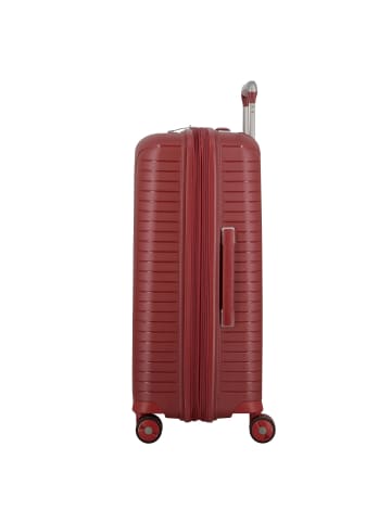 Jump Evae 4 Rollen Trolley 66 cm mit Dehnfalte in red