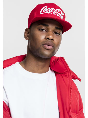 Merchcode Cap "Coca Cola Logo Snapback" in Rot