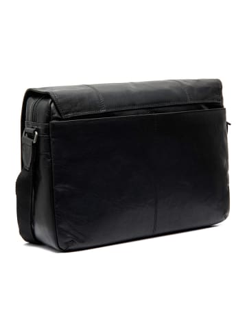 The Chesterfield Brand Tampa Aktentaschen Messenger Leder 40 cm Laptopfach in black