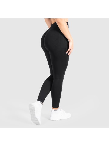 SMILODOX Leggings Hailey Scrunch in Schwarz