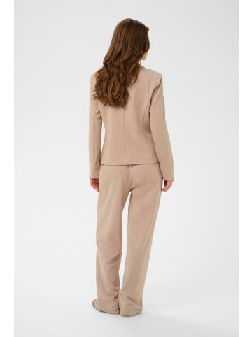 Cream Blazer CRAnett Regular fit in Amphora Melange