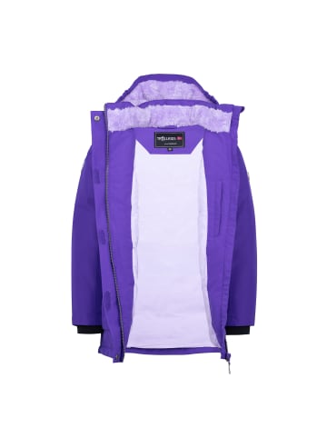 Trollkids Daunenmantel Alesund in blue purple