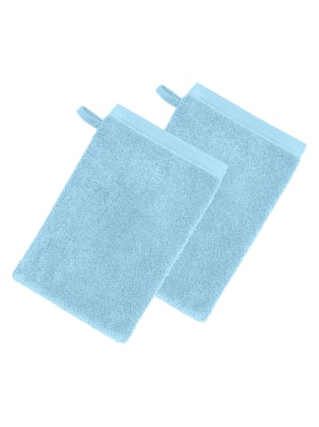 Erwin Müller Frottier Waschhandschuh 2er-Pack Heidenheim in bleu