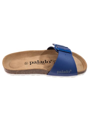 palado Pantoletten in blau matt