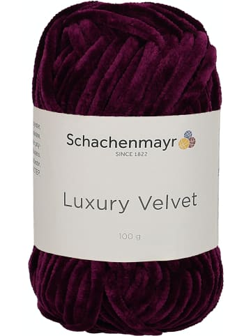 Schachenmayr since 1822 Handstrickgarne Luxury Velvet, 100g in Burgundy