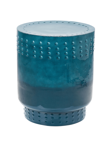 Beliani Beistelltisch ABRA in Blau - (W) 41 x (H) 49 x (L) 41 cm