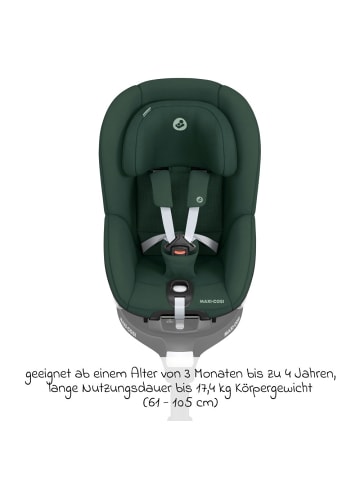 Maxi-Cosi Reboarder-Kindersitz Pearl 360 ab 3 Monate in gruen