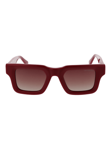 Funky Buddha Damen Sonnenbrillen Katzenauge Rot