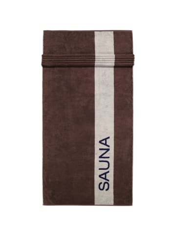 Cawö Cawö Saunatücher SAUNA 6238 mokka - 37 in mokka - 37
