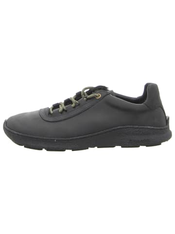 El Naturalista Sportlicher Schnürschuh in schwarz