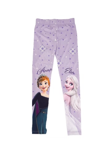 Disney Frozen Leggings Anna & Elsa in Lila