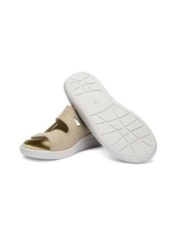 VITAFORM Nubukleder Sandalen in beige