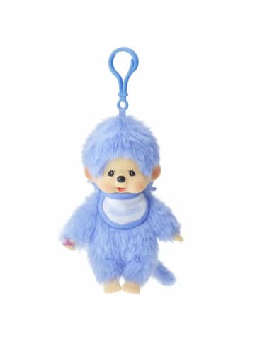 Monchhichi Junge Neon-Blau | 13 cm Taschen-Anhänger | Monchhichi | Sekiguchi