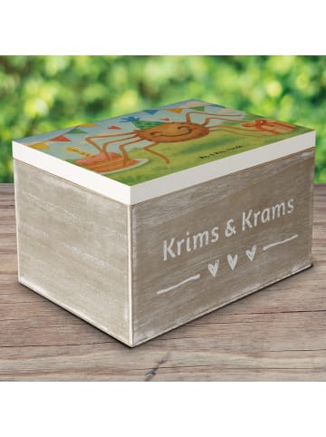 Mr. & Mrs. Panda Box Spinne Agathe Party Design ohne Spruch in Weiß