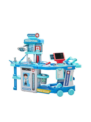 Wisam® Arztkoffer-Set mit 2-in-1-Lichtern, Sounds und Zubehör