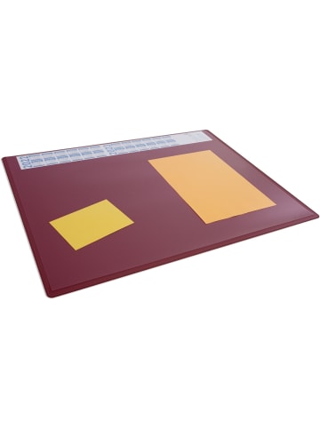 Durable Schreibunterlage PP 65x50cm rot