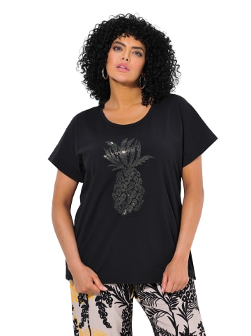 Ulla Popken Shirt in schwarz