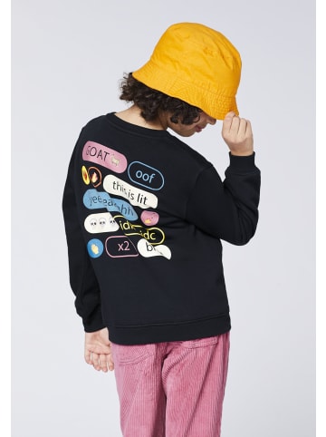 emoji Sweater in Schwarz