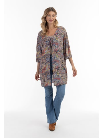 usha FESTIVAL Damen Kimono in Marine Mehrfarbig