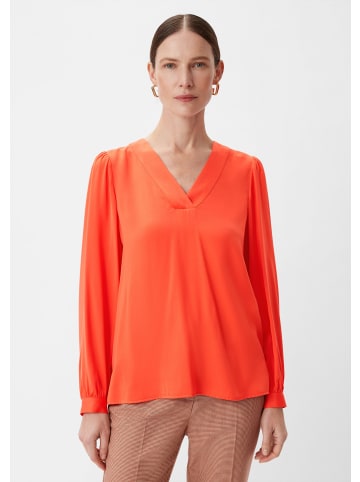 comma Bluse langarm in Orange