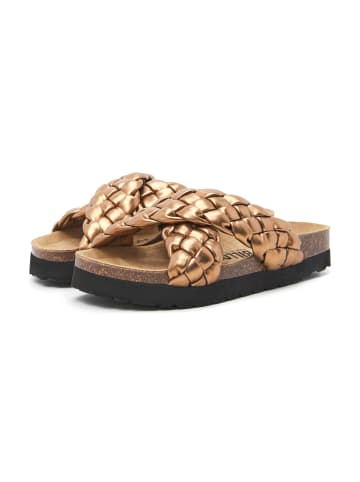 billowy Pantoletten  in braun