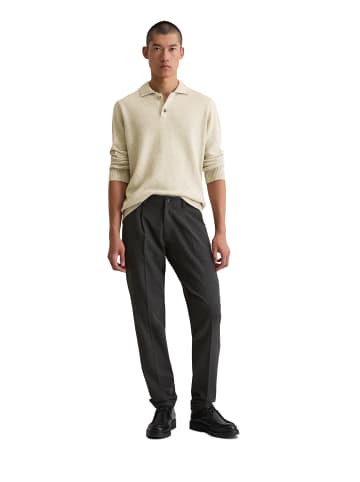 Marc O'Polo Pullover im Polo-Stil in gray silk
