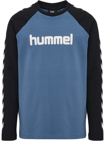 Hummel Hummel T-Shirt Hmlboys Jungen Atmungsaktiv in BERING SEA/BLACK