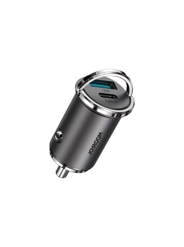 COFI 1453 Schnelles USB Typ C / USB Autoladegerät 45 W 5 A Power Delivery in Schwarz