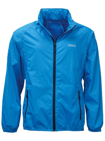 PRO-X elements Bike Regenjacke "PACKABLE" in Brilliant Blue-Blau