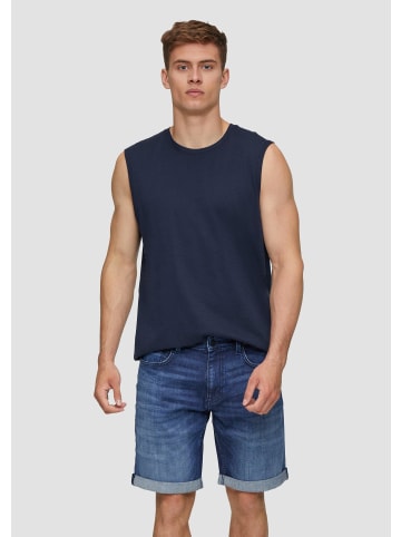 QS T-Shirt in 5884_tiefblau