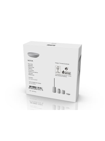 Zone Denmark Seifenschale Nova in Soft Grey