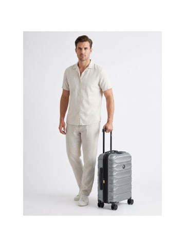 Delsey Meteor 4 Rollen Kabinentrolley 55 cm mit Dehnfalte in graphite