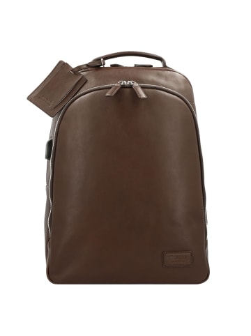 PICARD Authentic Business-Rucksack Leder 41 cm Laptopfach in cafe
