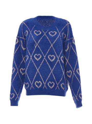 myMo Sweater in Königsblau