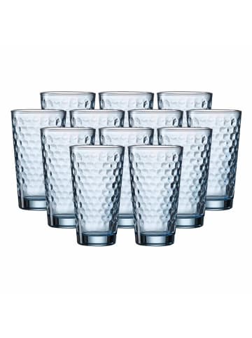 Ritzenhoff & Breker 12er Set Longdrinkgläser Favo 400 ml in Blau