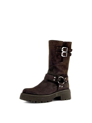 Gabor Fashion Biker Boots in braun