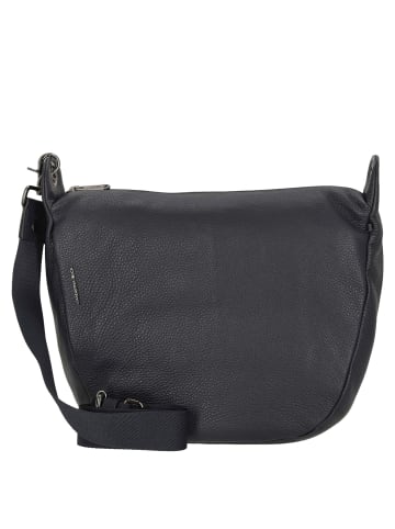Mandarina Duck Mellow Leather - Umhängetasche 34 cm (warm taupe) in dress blue