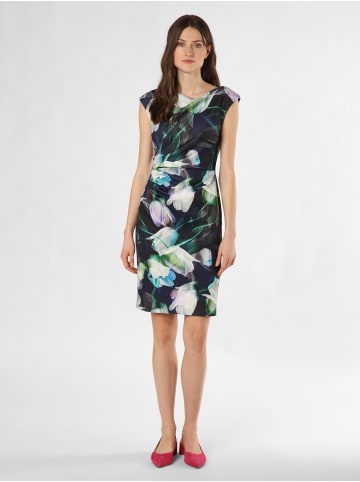 SWING Abendkleid in marine grün - 0001