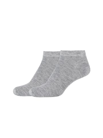 camano Sneakersocken 6er Pack light grey melange
