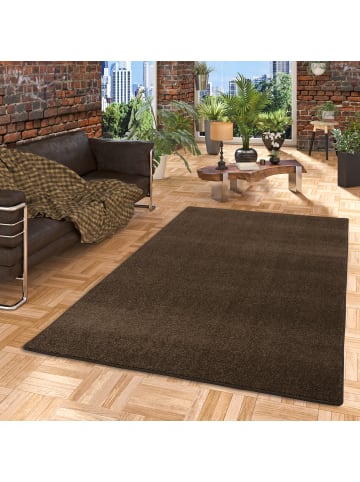 Snapstyle Hochflor-Teppich Luna in braun