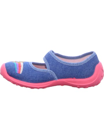 Fischer Markenschuh Hausschuh in blau
