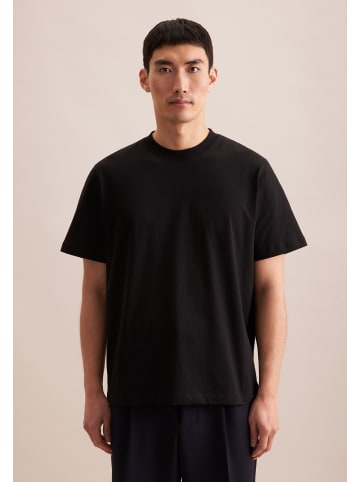 Seidensticker T-Shirt Regular in Schwarz
