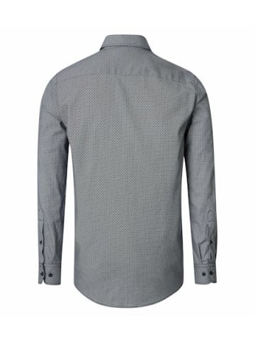 Katt Langarm Business Hemd für Herren in grau