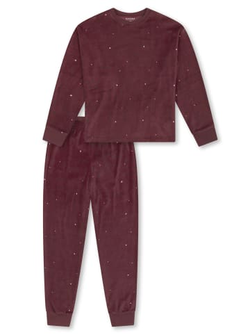 Schiesser Schlafanzug Nightwear in Burgund