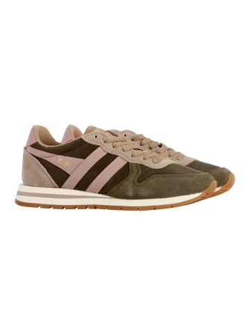 Gola Daytona Chute Low-Top-Sneaker aus Leder Grün
