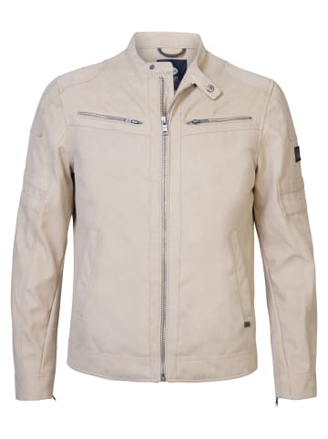 Petrol Industries PU Bikerjacke Aquaroam in Braun