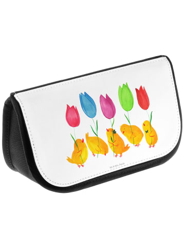 Mr. & Mrs. Panda Make-Up Tasche Küken Parade ohne Spruch in Weiß