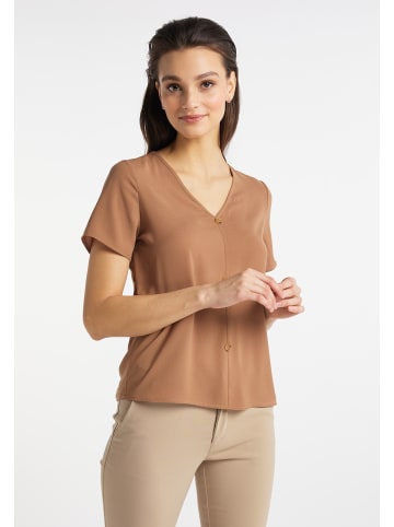 usha BLACK LABEL Blusenshirt in Dunkelbeige